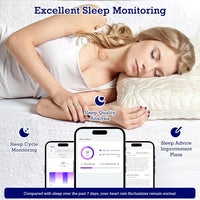 Smart ring next to companion mobile health app on phone screen