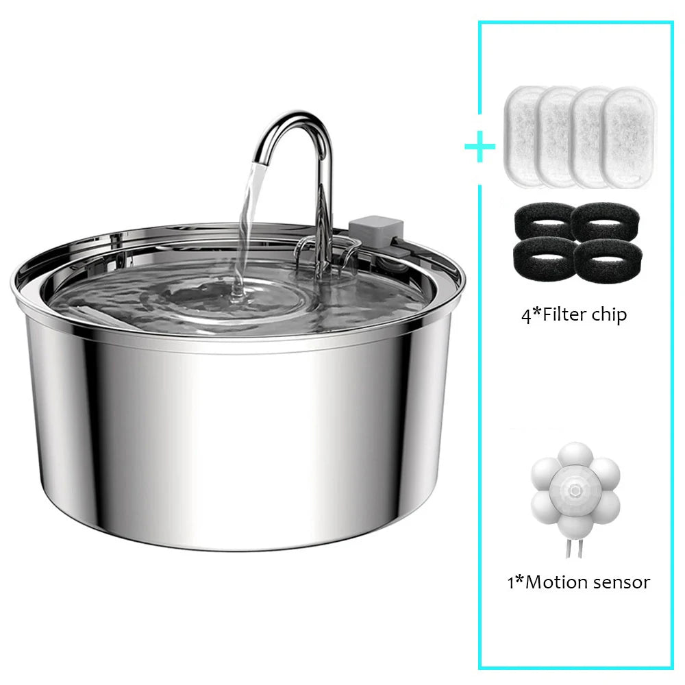 Stainless steel surface resistant to buildup
