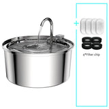 USB-powered fountain with modern pet decor