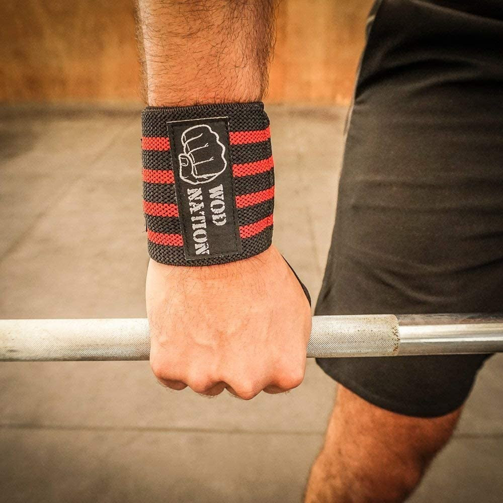 Wrist Wraps Weightlifting for Men & Women - Weight Lifting Wrist Wrap Set of 2 Forcrossfit and Cross Training (12" or 18") + Includes Carrying Bag - stylishhomedecor2024.com