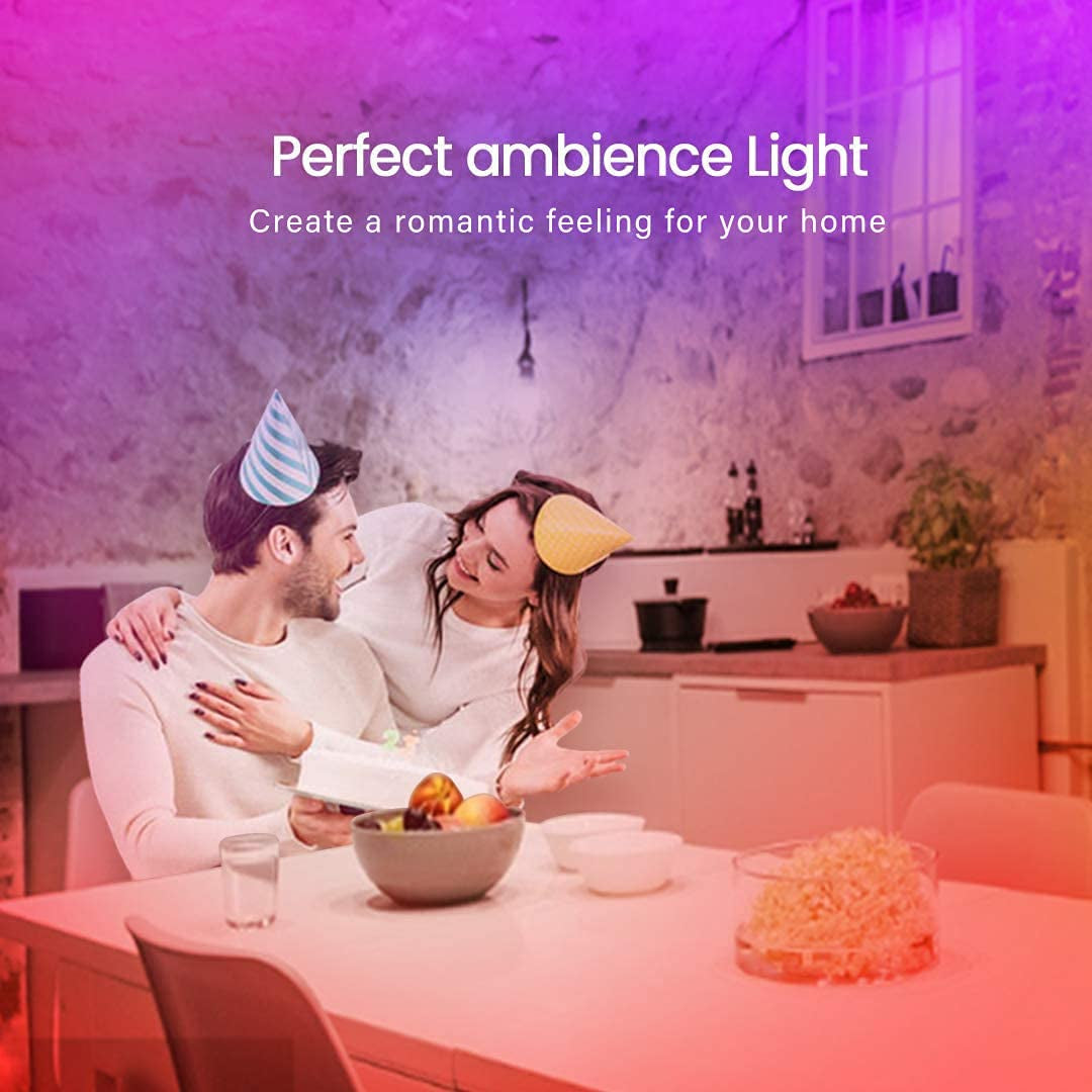 50 FT Long LED Strip Lights, Bluetooth LED Lights for Bedroom, Color Changing Light Strip with Music Sync, Smart Lights Controlled via Phone APP and IR Remote. - stylishhomedecor2024.com