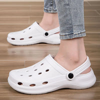 Summer Men Clogs Sandals Men'S and Women'S Leisure Slippers Beach Sandals Home Garden Shoes Outdoor Sandals plus Size 46 47 48