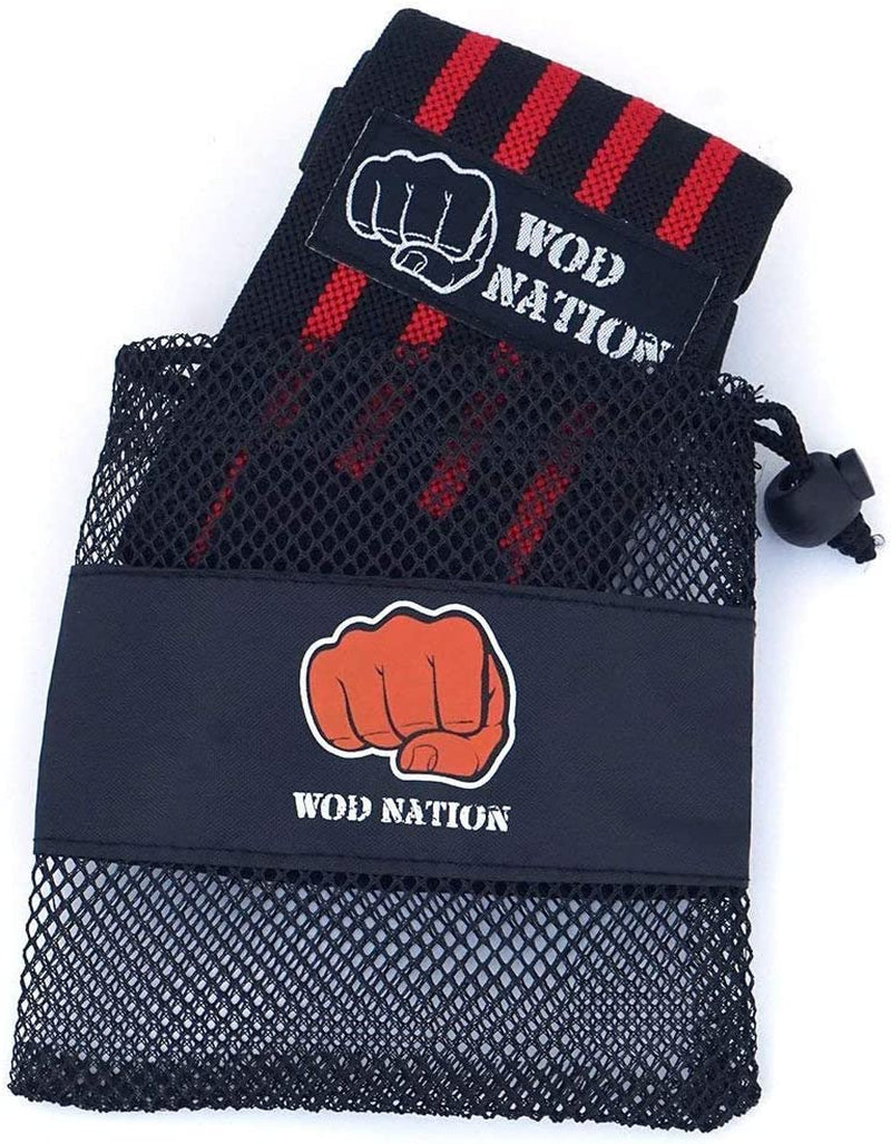 Wrist Wraps Weightlifting for Men & Women - Weight Lifting Wrist Wrap Set of 2 Forcrossfit and Cross Training (12" or 18") + Includes Carrying Bag - stylishhomedecor2024.com