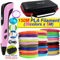 3D Printing Pen DIY Three-dimensional Painting Children Toys - stylishhomedecor2024.com