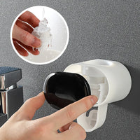 Automatic Toothpaste Dispenser Bathroom Accessories Toothbrush Holder for Home Bathroom Dental Cream Dispenser Dropshipping - stylishhomedecor2024.com