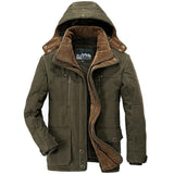 Mens Hooded Winter Parka Coat with Inner Fleece - stylishhomedecor2024.com