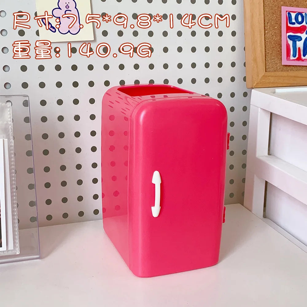 INS Style Pen Holder Creative Refrigerator Cute Large Capacity Desktop Storage Holder Fashion Sweet Multifunctional Pen Holder