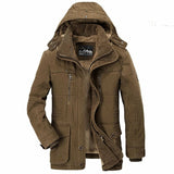 Mens Hooded Winter Parka Coat with Inner Fleece - stylishhomedecor2024.com