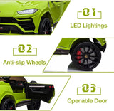 Lamborghini Urus 12V Electric Powered Ride-On Car for Kids – Yellow - stylishhomedecor2024.com
