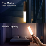 Lntelligent Human Body Induction Night Light LED Rechargeable Corridor Cabinet Wall Light Household Toilet Wall Induction - stylishhomedecor2024.com