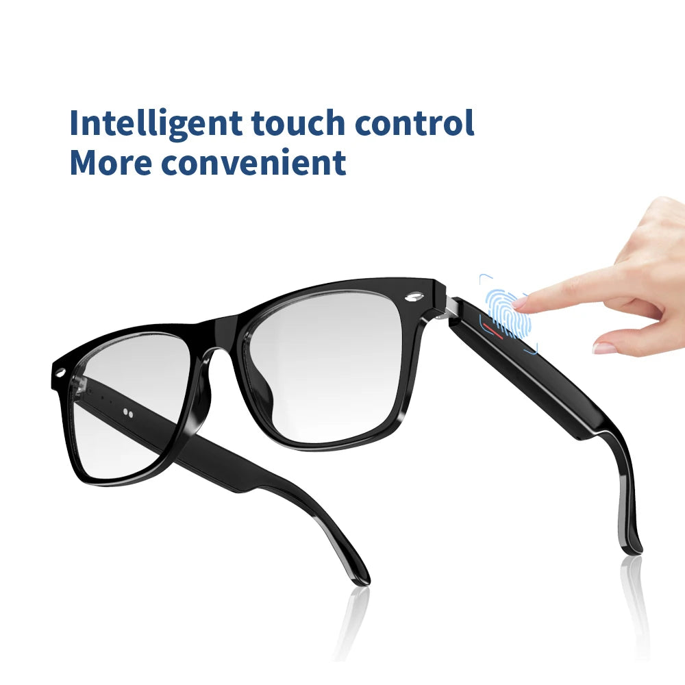 Camera Smart Glasses Bluetooth Call Voice Assistant Listen Music Glasses Smart Sports Polarized Sunglasses Anti-Blue Eyeglasses - stylishhomedecor2024.com