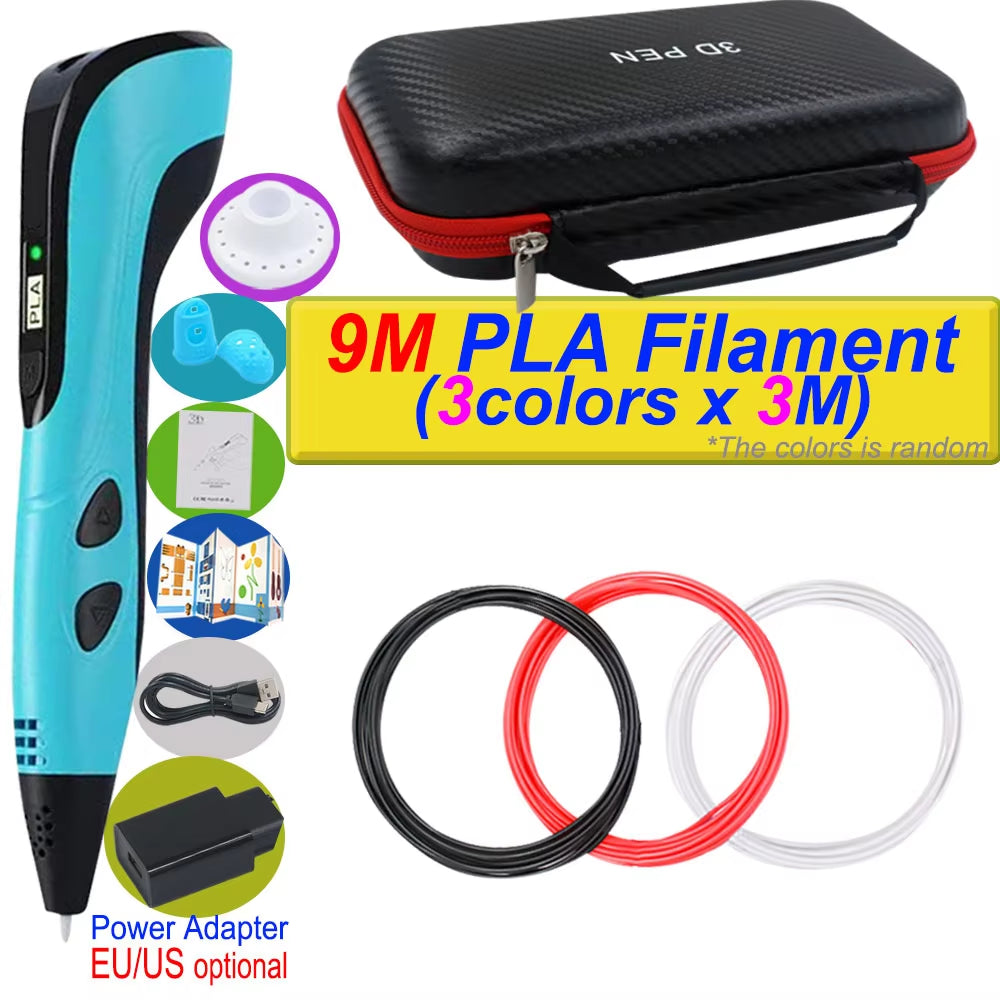 3D Printing Pen DIY Three-dimensional Painting Children Toys - stylishhomedecor2024.com