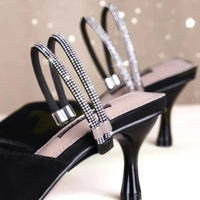 Anti-Skid Rhinestone High Heel Straps – 2-Piece Elastic Fixing Belts - stylishhomedecor2024.com