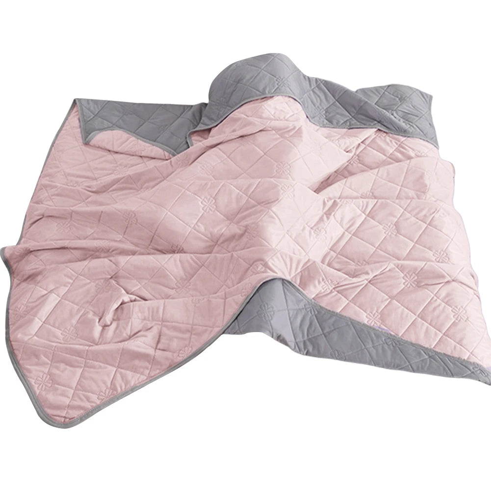 Cooled Summer Blanket Air Condition Comforter Breathable Lightweight Grade a Cooling Blanket Washable Soft Air Conditioner Quilt