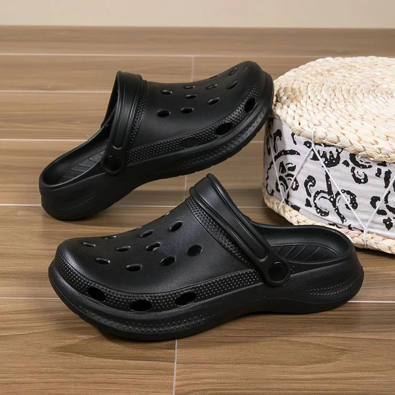 Summer Men Clogs Sandals Men'S and Women'S Leisure Slippers Beach Sandals Home Garden Shoes Outdoor Sandals plus Size 46 47 48