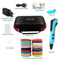 3D Printing Pen DIY Three-dimensional Painting Children Toys - stylishhomedecor2024.com