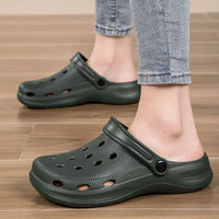 Summer Men Clogs Sandals Men'S and Women'S Leisure Slippers Beach Sandals Home Garden Shoes Outdoor Sandals plus Size 46 47 48