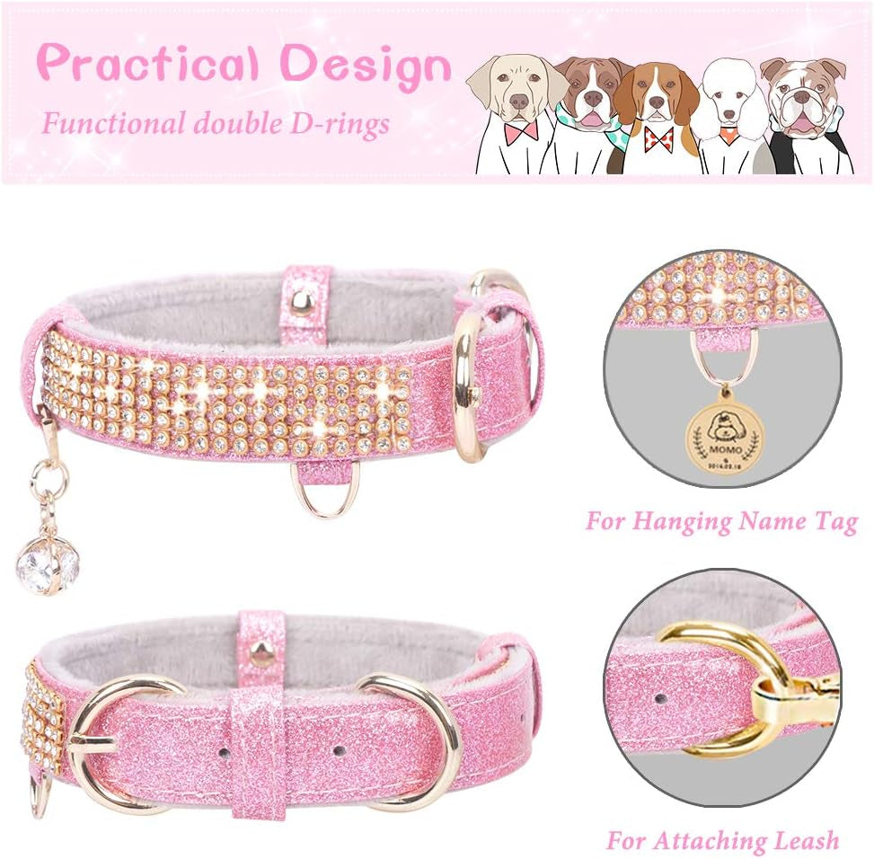 Bling Rhinestone Cat and Dog Collar - stylishhomedecor2024.com