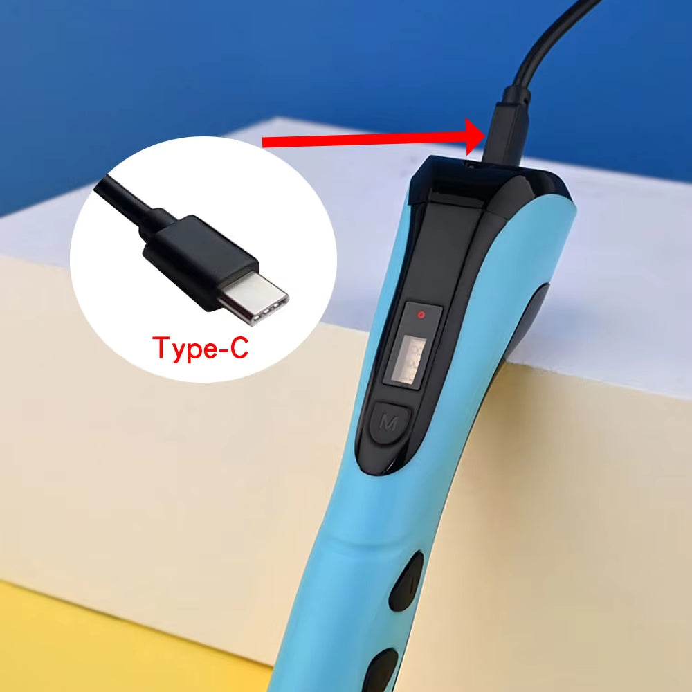 3D Printing Pen DIY Three-dimensional Painting Children Toys - stylishhomedecor2024.com
