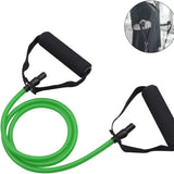 5 Levels Resistance Hot Yoga Pull Rope Bands Handles Elastic Sports Bodybuild Home Gym Workouts Muscle Training Rubber Tube Band - stylishhomedecor2024.com