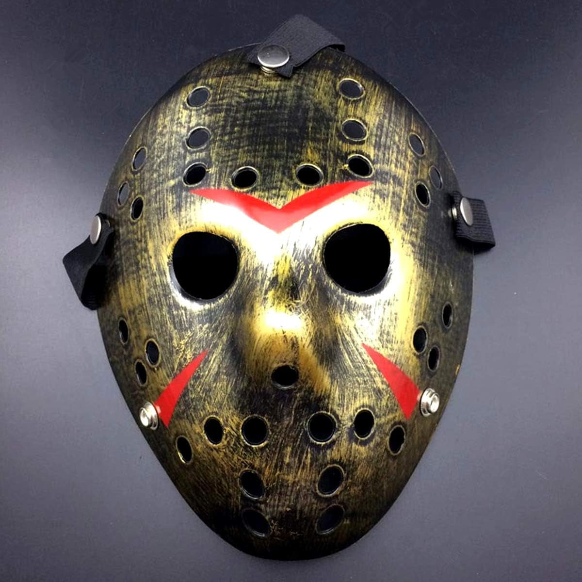 Wen Xinrong Jason Mask Halloween Costume Horror Mask Cosplay Costume Mask Party Masquerade Props Mask - stylishhomedecor2024.com