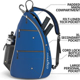 Sling Bag - Crossbody Backpack for Pickleball, Tennis, Racketball, and Travel for Men and Women - stylishhomedecor2024.com