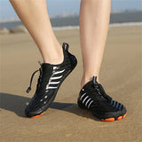 Unisex Quick Dry Water Shoes Men Women Colorful Beach Swimming Surfing Seaside Aqua Shoes Couple Barefoot Upstream Sneakers