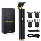 Rechargeable Mens Beard Trimmer Hair Clippers - stylishhomedecor2024.com