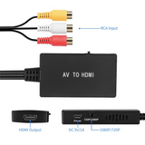 RCA to HDMI Converter Support 1080P PAL/NTSC - stylishhomedecor2024.com