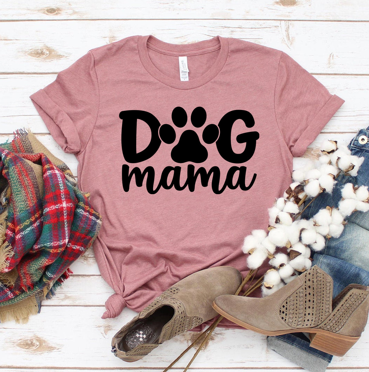 Dog Mama T-shirt - stylishhomedecor2024.com