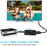 RCA to HDMI Converter Support 1080P PAL/NTSC - stylishhomedecor2024.com