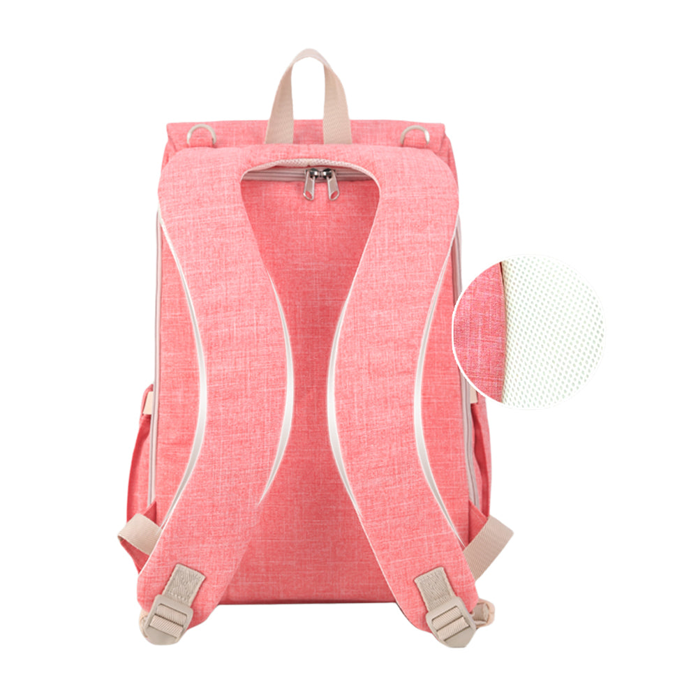 Canvas Diaper Bag Travel Backpack - stylishhomedecor2024.com