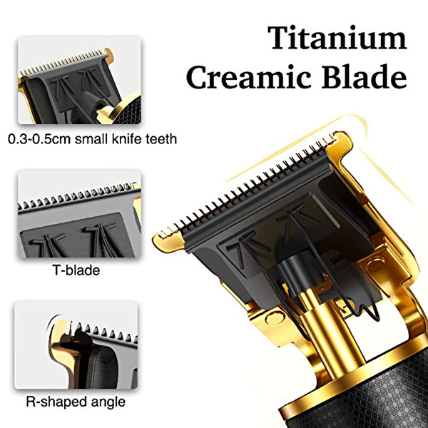 Rechargeable Mens Beard Trimmer Hair Clippers - stylishhomedecor2024.com