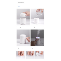 Portable Air Humidifier Aroma Essential Oil Diffuser for Car Home - stylishhomedecor2024.com