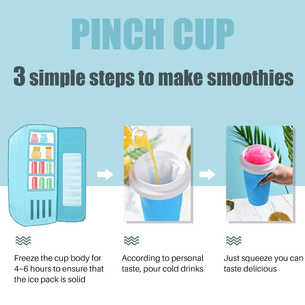 Slushy Maker Portable Travel Ice Cup Homemade Freeze Drinks Cup - stylishhomedecor2024.com