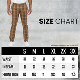 Plaid Slim Fit Trouser Pants - stylishhomedecor2024.com