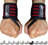 Wrist Wraps Weightlifting for Men & Women - Weight Lifting Wrist Wrap Set of 2 Forcrossfit and Cross Training (12" or 18") + Includes Carrying Bag - stylishhomedecor2024.com