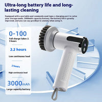 Smart Display Electric Cleaning Brush - Wireless Waterproof Scrubber Tool