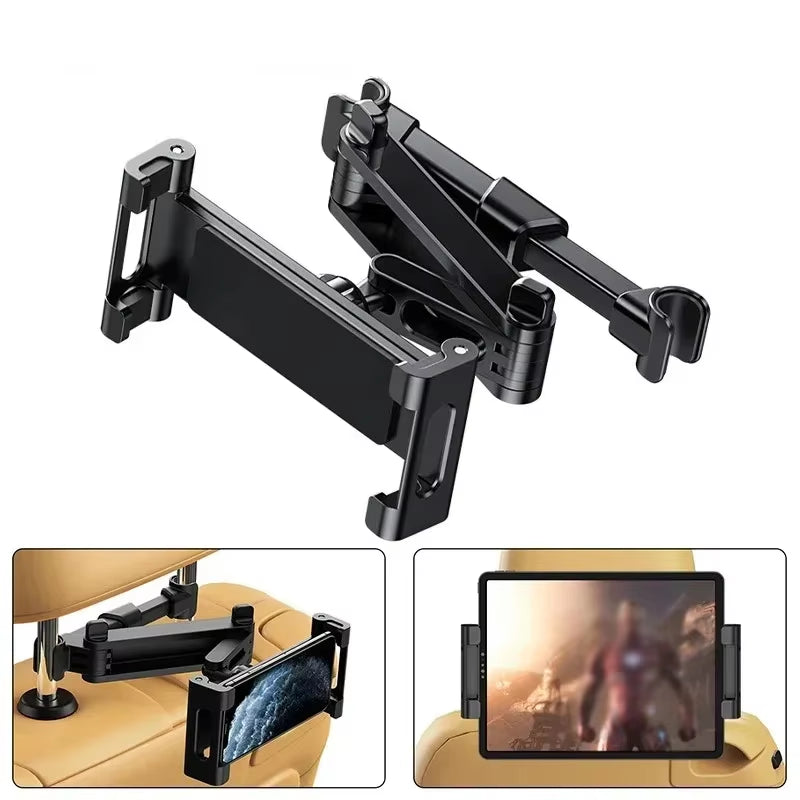 Car Tablet Holder – Headrest Mount Stand Cradle - stylishhomedecor2024.com