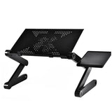 Office Furniture Computer Stand 42*26CM Adjustable Foldable Laptop Holder Notebook Desks Lap PC Folding Desk Table Vented Stand