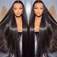 Vietnamese Raw Hair 250% Density Straight Lace Frontal Wigs Human Hair