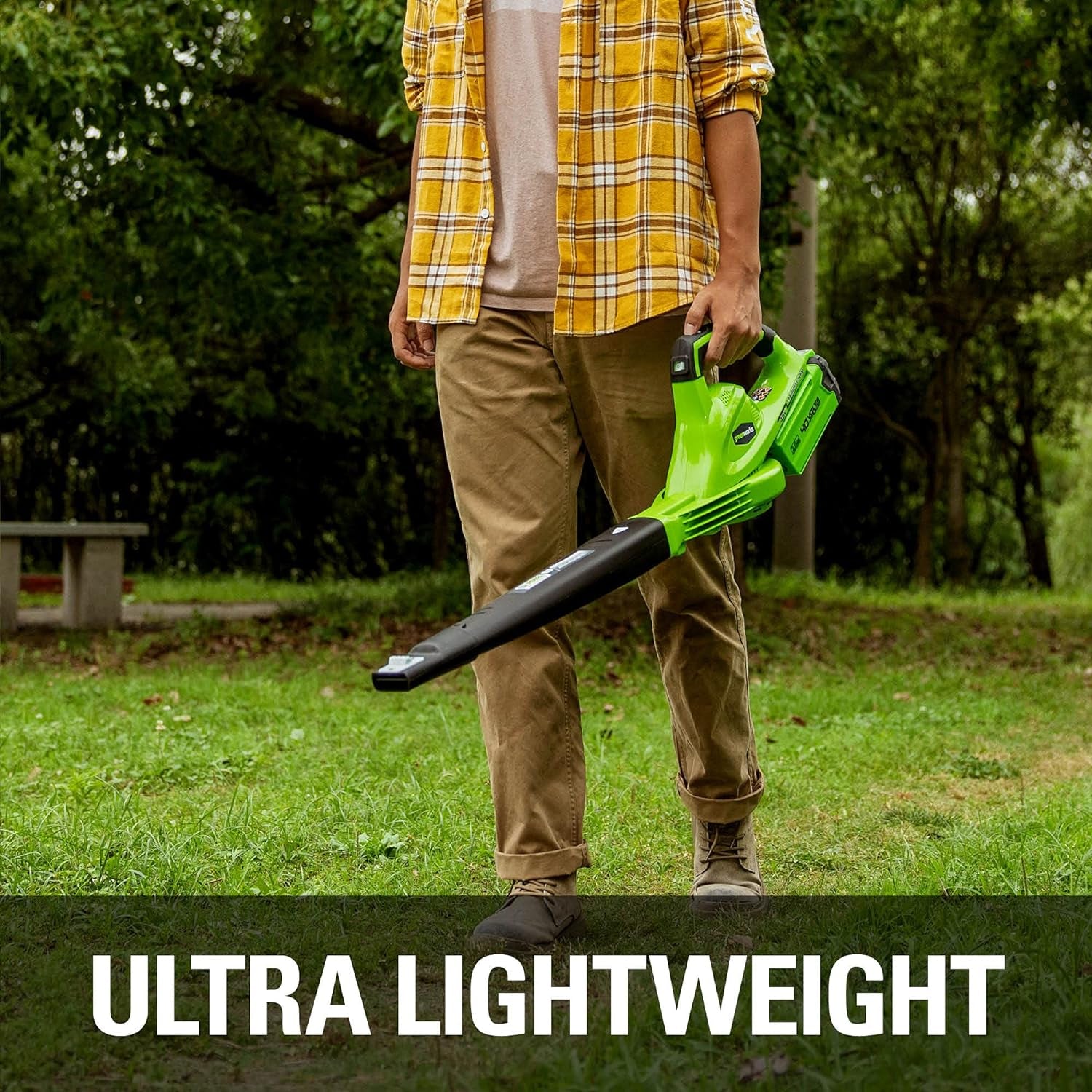 Greenworks 40V Cordless Leaf Blower – Tool Only - stylishhomedecor2024.com