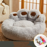 Kennel Warm Medium Large Dog Corgi Golden Retriever Bed Fleece-Lined Sofa Mattress - stylishhomedecor2024.com