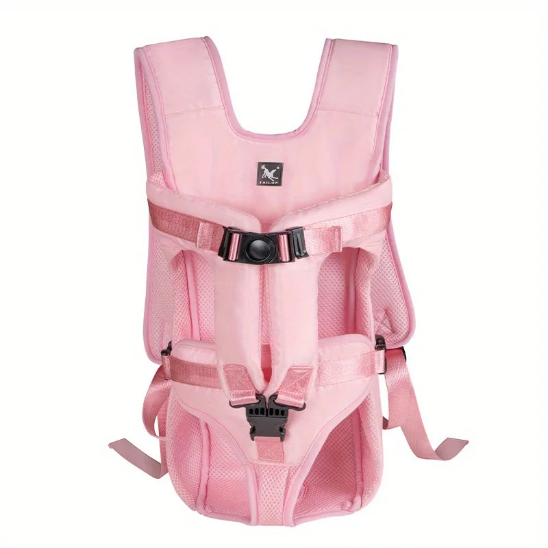 Pet Front Dog Carrier Backpacks, Adjustable Hands Free Dog Backpack Carrier for Medium Small Dogs - stylishhomedecor2024.com