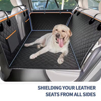 2023 New Design Large Pet Back Seat Extender Car Backseat Protector Hammock Dog Car Seat Cover Hard Bottom for Travel - stylishhomedecor2024.com