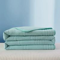 Summer Air Condition Quilt Cooling Blanket Soft Breathable Quilts Lightweight Blanket Solid Color Washable Nap Blanket 여름이불