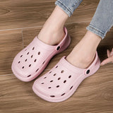 Summer Men Clogs Sandals Men'S and Women'S Leisure Slippers Beach Sandals Home Garden Shoes Outdoor Sandals plus Size 46 47 48
