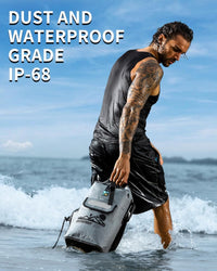 IDRYBAG Waterproof Floating Dry Bag Backpack - Available in 20L, 30L, and 40L Sizes for Men