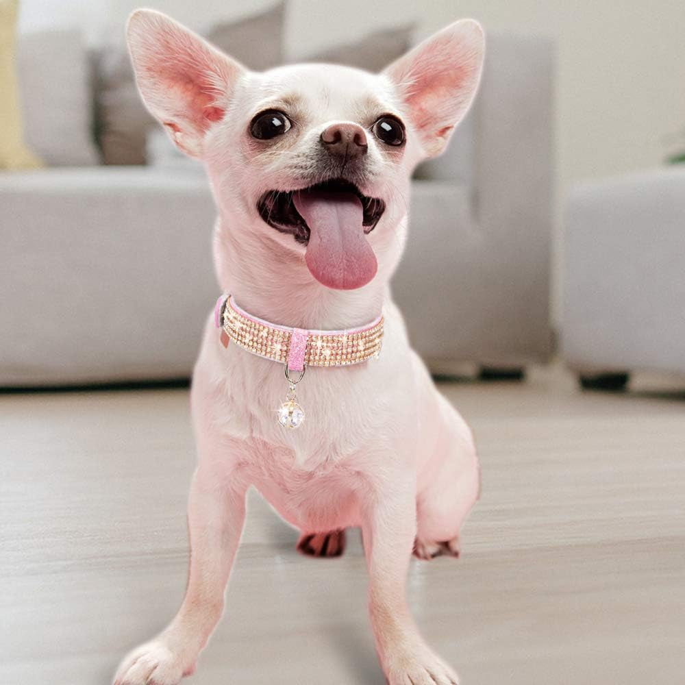 Bling Rhinestone Cat and Dog Collar - stylishhomedecor2024.com