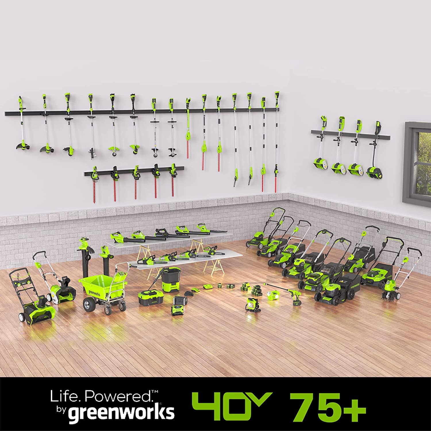 Greenworks 40V Cordless Leaf Blower – Tool Only - stylishhomedecor2024.com